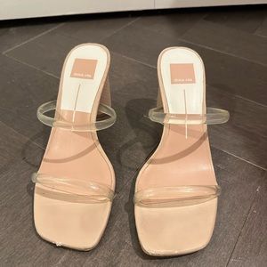 Dolce Vita Nude Heeled Sandals